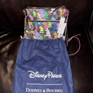 Disney Parks Dooney and Bourke 10th anniversary rare metallic Minnie Mouse